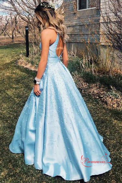 Light blue deals ball dress