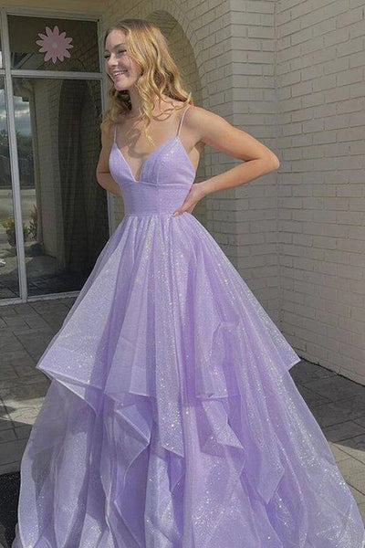 Lavender formal outlet gown