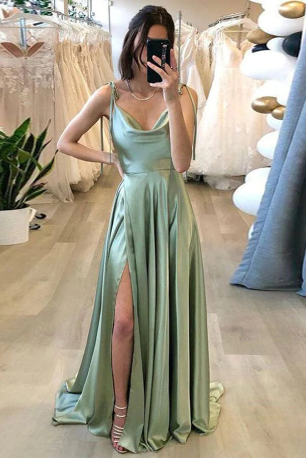 Titli Tiered Silk Dress - Emerald Green